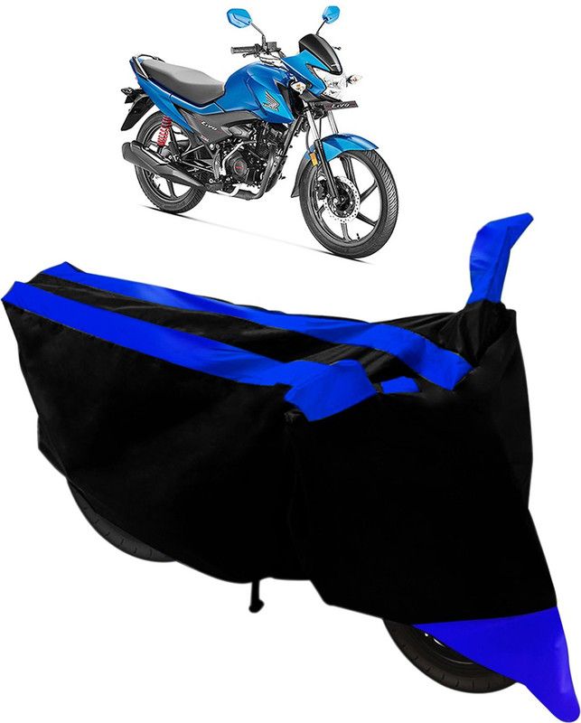 Flipkart SmartBuy Two Wheeler Cover for Honda  (Livo, Black, Blue)