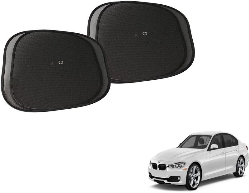AUTYLE Side Window, Rear Window Sun Shade For BMW 520i  (Black)