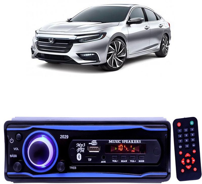 YUNEIK Blue 2029 USB/AUX/SD/BLUETOOTH/FM/MP3 BOOM MASTER STANDARD- Y 153 Car Stereo  (Single Din)