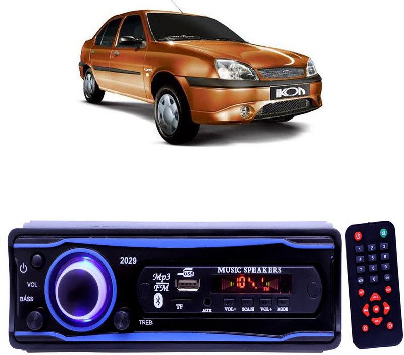 Purpleheart Blue 2029 USB/AUX/SD/BLUETOOTH/FM/MP3 BOOM MASTER STANDARD- P138 Car Stereo  (Single Din)