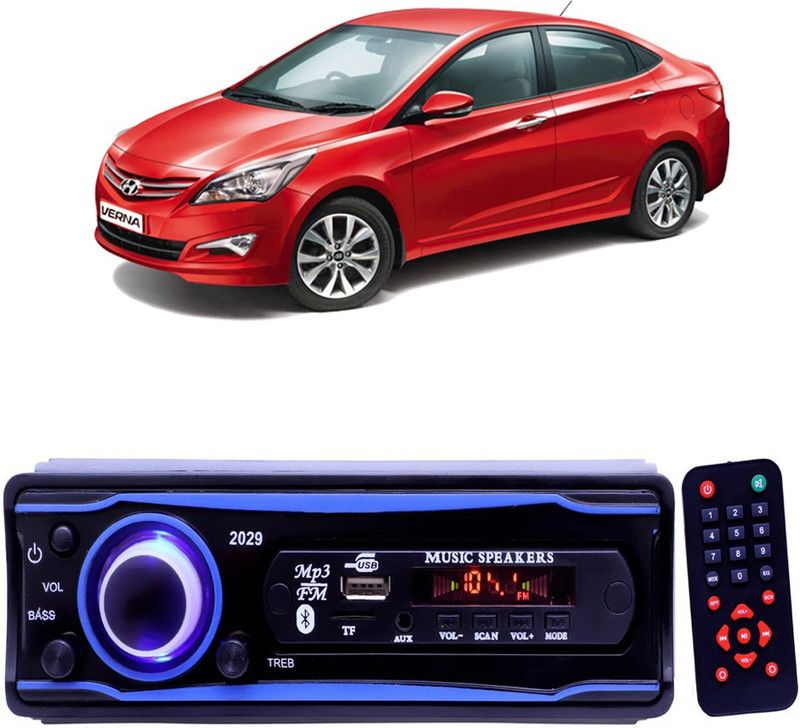 Bluedrum Blue 2029 USB/AUX/SD/BLUETOOTH/FM/MP3 BOOM MASTER STANDARD- B 179 Car Stereo  (Single Din)
