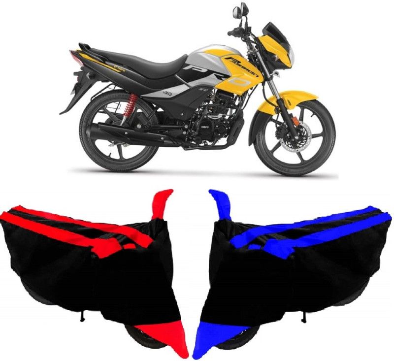 Just try it Waterproof Two Wheeler Cover for Hero  (Passion Pro i3S, Multicolor)