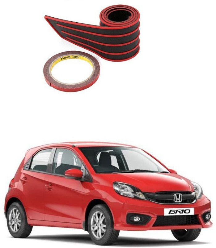 PRTEK Bumper Protector Trim Cover Car Sticker Protector Kit 0074 Car Spoiler
