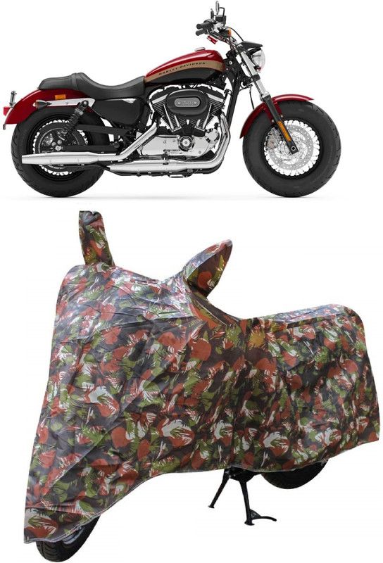 Autoprime Two Wheeler Cover for Harley Davidson  (XL 1200, Multicolor)