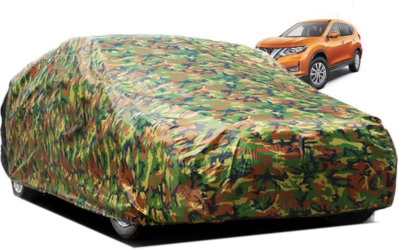 GoldRich Car Cover For Nissan X-Trail (Without Mirror Pockets)  (Multicolor)