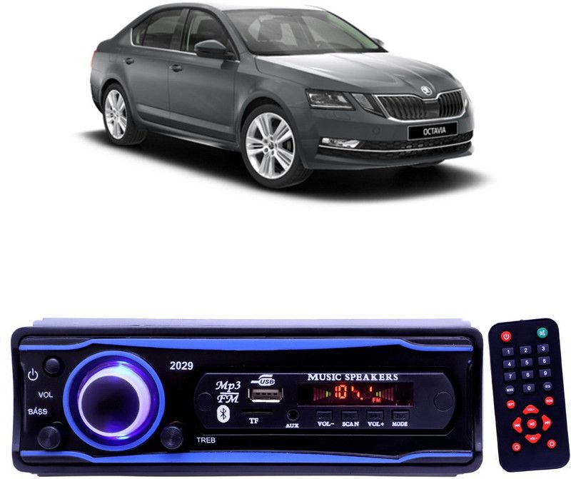 EverLand Blue 2029 USB/AUX/SD/BLUETOOTH/FM/MP3 BOOM MASTER STANDARD- E 488 Car Stereo  (Single Din)
