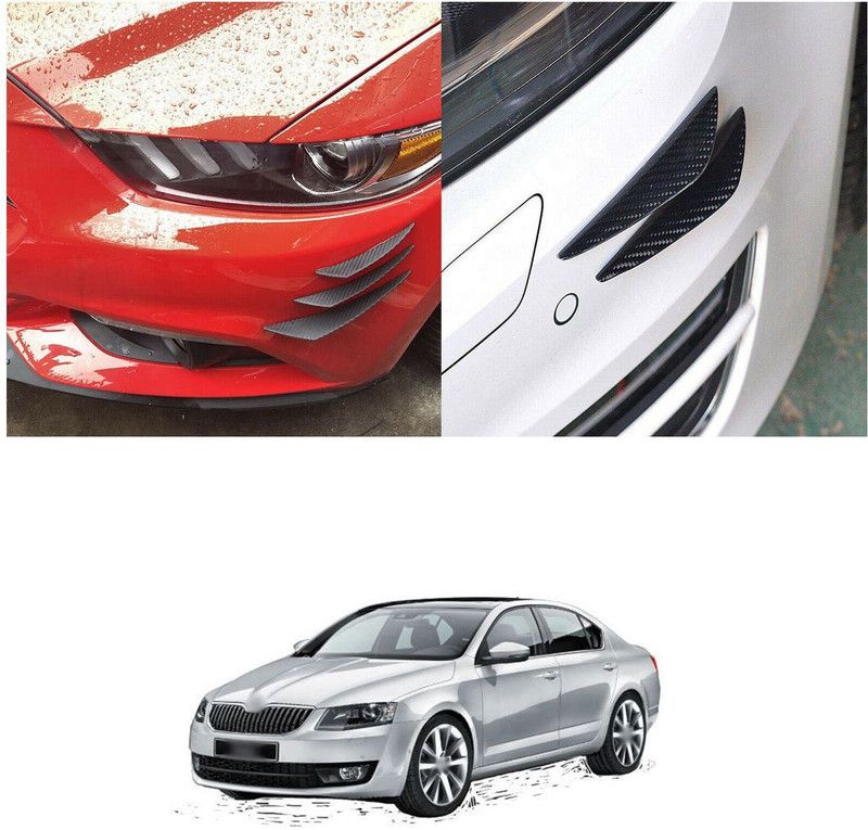XZRTZ Car Side Air Flow Vent Fender Cover Intake Grille Sticker Universal 461 Car Beading Roll For Bumper  (13 m)