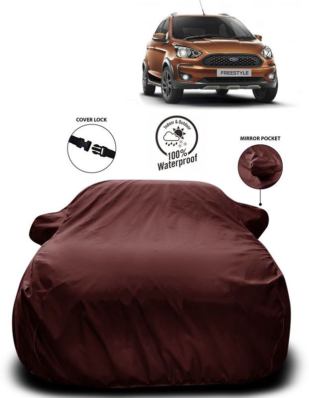 Purpleheart Car Cover For Ford Freestyle (With Mirror Pockets)  (Maroon)