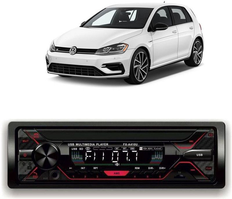 JBRIDERZ Car Stereo FX- A410U Car Stereo with Bluetooth, USB, SDCard , Aux E-605 Car Stereo  (Single Din)