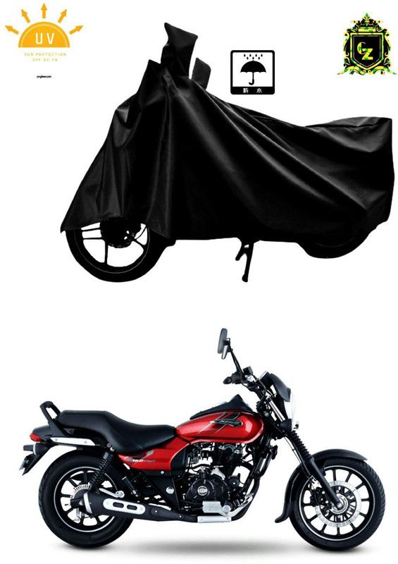 collection zone Waterproof Two Wheeler Cover for Bajaj  (Avenger 160 Street, Black)