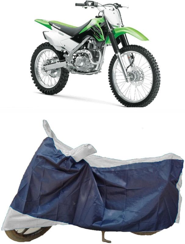 ANTOFY Two Wheeler Cover for Kawasaki  (KLX 140, Multicolor)