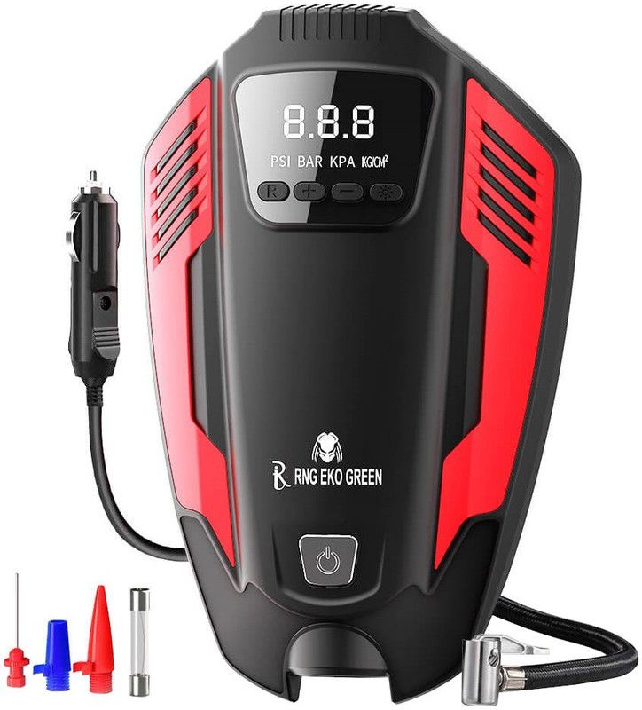RNG EKO GREEN 150 psi Tyre Air Pump for Car & Bike