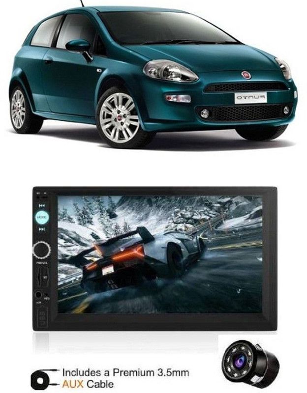 JBRIDERZ 7Inch HD DoubleDin TouchScreen with Rear View Camera Support With Camera B 106 Car Stereo  (Double Din)