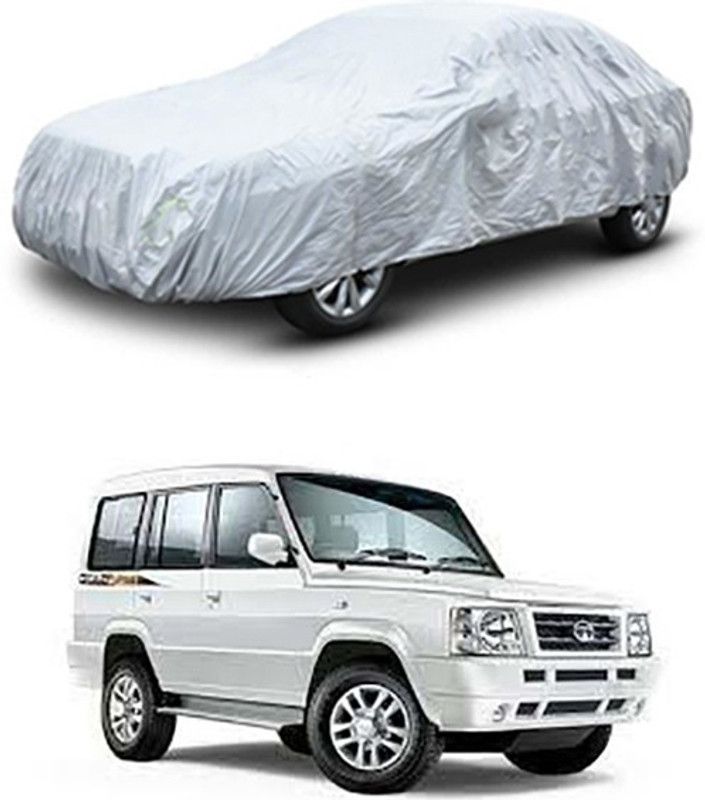 APNEK Car Cover For Tata Sumo Gold (With Mirror Pockets)  (Silver)