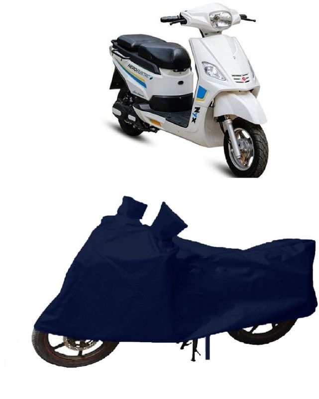 THE REAL ARV Two Wheeler Cover for Hero  (Electric, Blue)