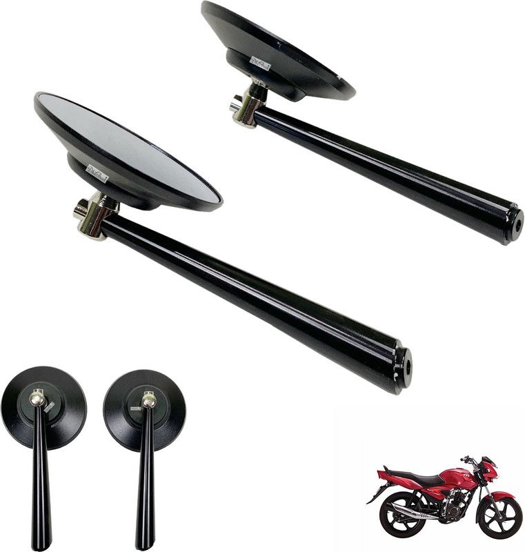 Dhe Best Manual Rear View Mirror For TVS Jive  (Right)