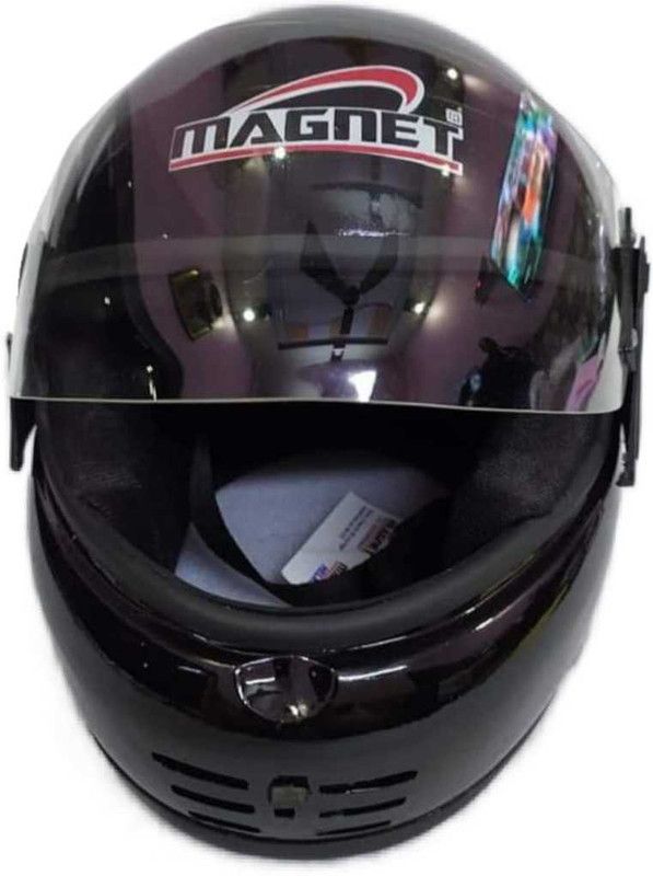 MAGNET MAGNETCORBYLITE Motorbike Helmet  (Black)