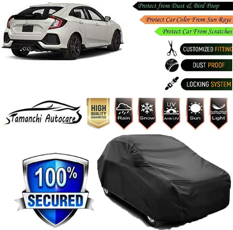 Tamanchi Autocare Car Cover For Honda Civic  (Black)