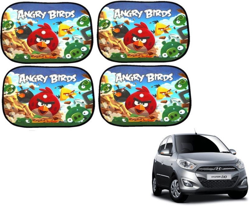 MOCKHE Side Window Sun Shade For Hyundai i10  (Multicolor)