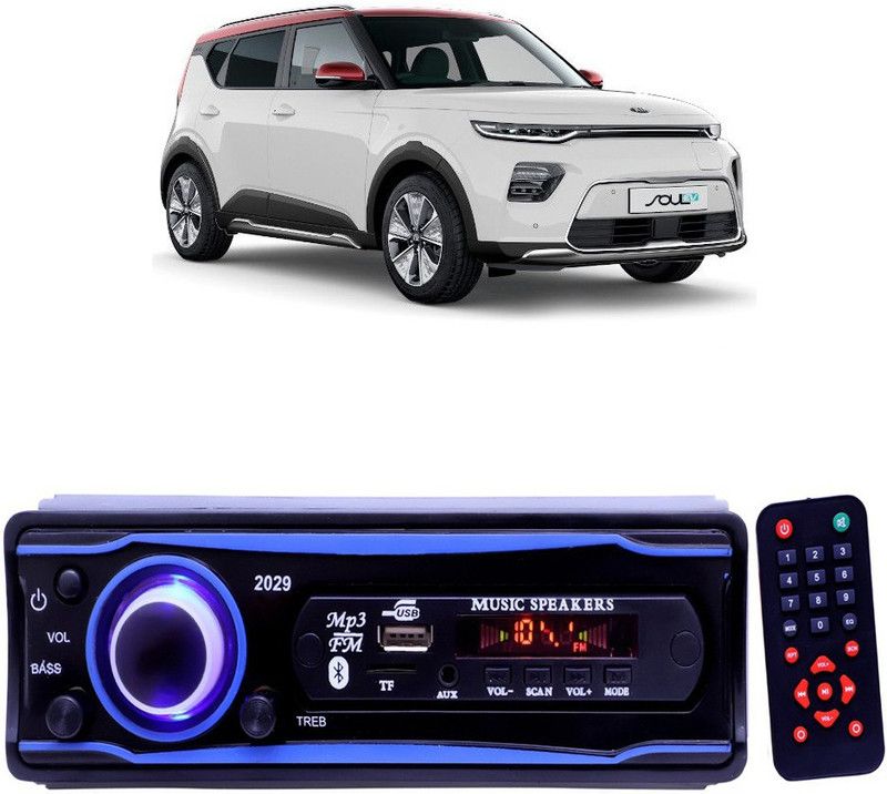 Bluedrum Blue 2029 USB/AUX/SD/BLUETOOTH/FM/MP3 BOOM MASTER STANDARD- B 240 Car Stereo  (Single Din)