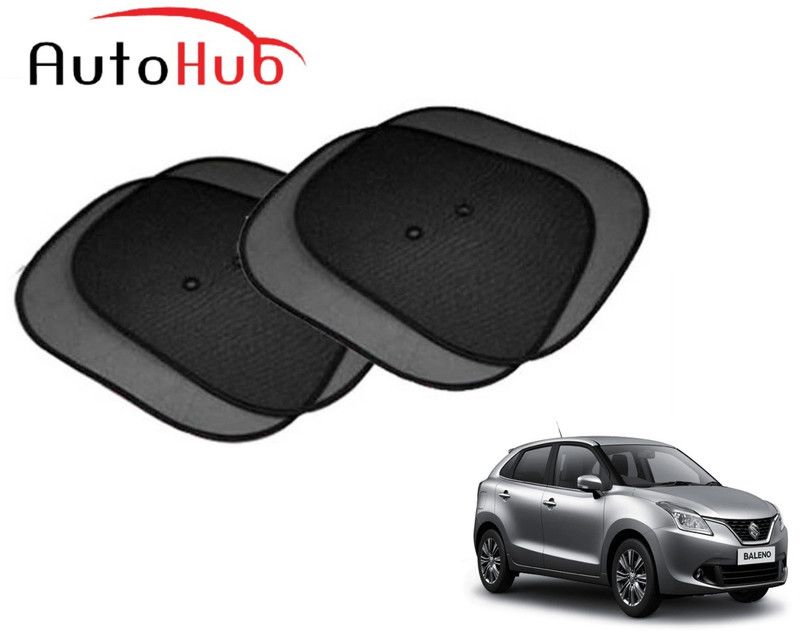 Auto Hub Side Window Sun Shade For Maruti Suzuki Baleno  (Black)