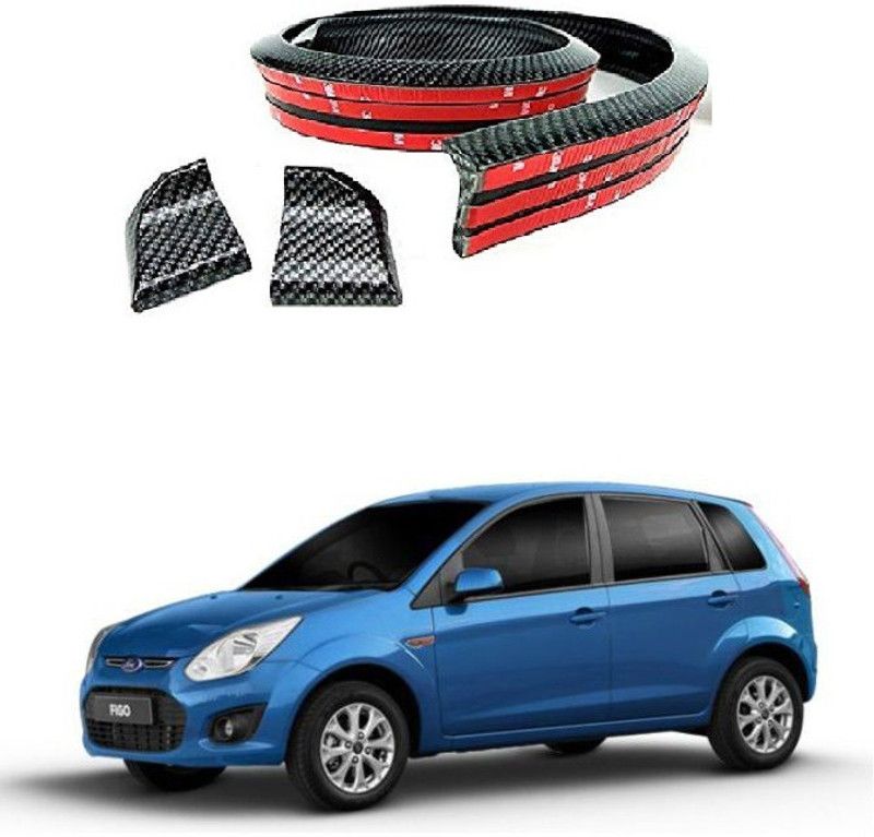 PRTEK Carbon Finish Trimmable Car Spoiler Car Lip Spoiler Universal Fit for Cars 0080 Car Spoiler