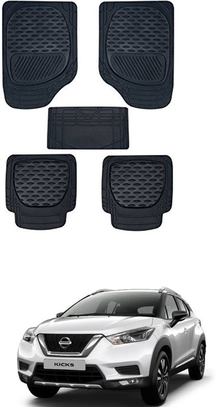 RONISH PVC Standard Mat For Nissan KICKS  (Black)