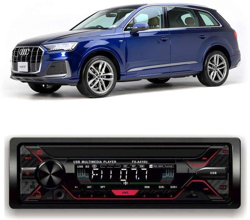 Genipap Car Stereo FX- A100U Car Stereo with Bluetooth, USB, SDCard , Aux G-26 Car Stereo  (Single Din)