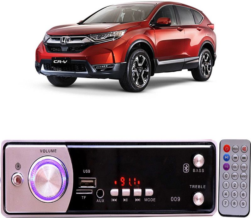 EverLand Silver009 BLUETOOTH/USB/SD/AUX/FM/MP3 Car Stereo ( Single Din) E-159 Car Stereo  (Single Din)