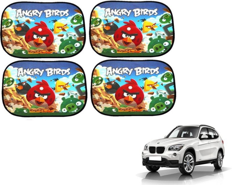 MOCKHE Side Window Sun Shade For BMW X1  (Multicolor)
