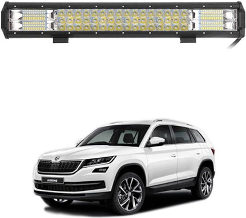 AYW 52LED Waterproof/High Power Bar Light 288W/12V (Car/Truck) For Kodiaq Fog Lamp Car, Truck, Van LED for Skoda (12 V, 288 W)  (Universal For Car, Pack of 1)