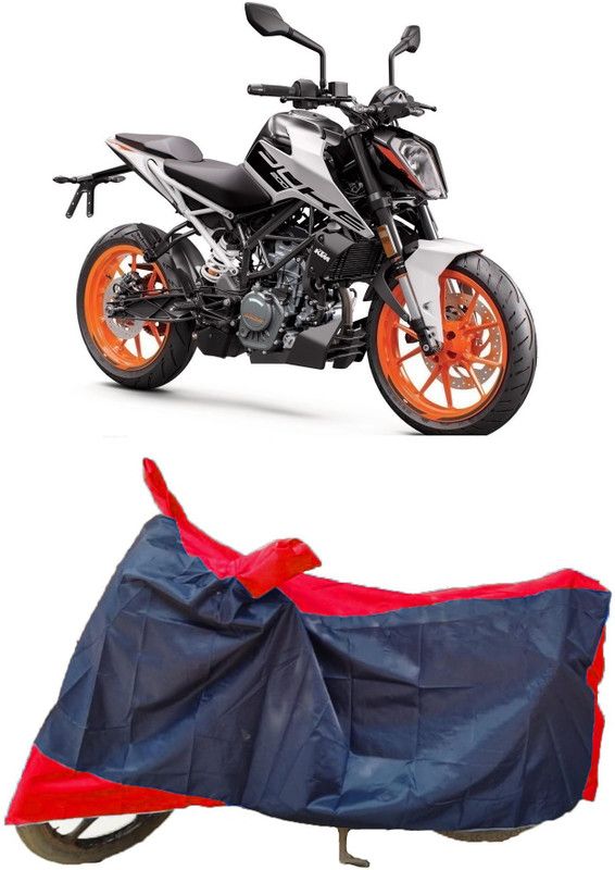ANTOFY Two Wheeler Cover for KTM  (Duke 200, Multicolor)