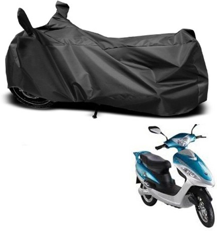 APNEK Waterproof Two Wheeler Cover for BSA Motors  (Diva, Black)