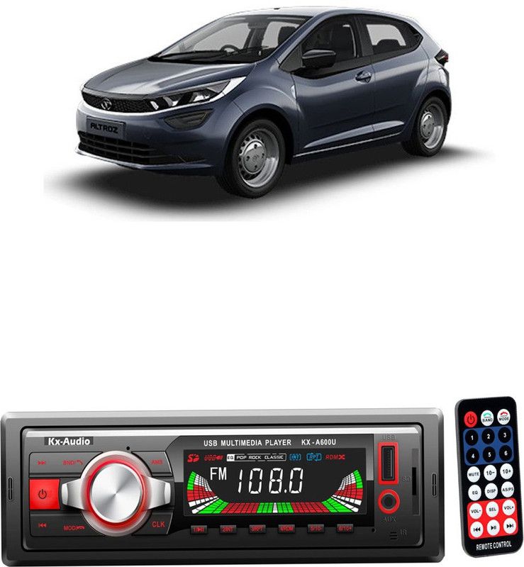 JBRIDERZ KX-A600U BLUETOOTH/USB/SD/AUX/FM/MP3 with Phone Caller Id Receiver B 508 Car Stereo  (Single Din)