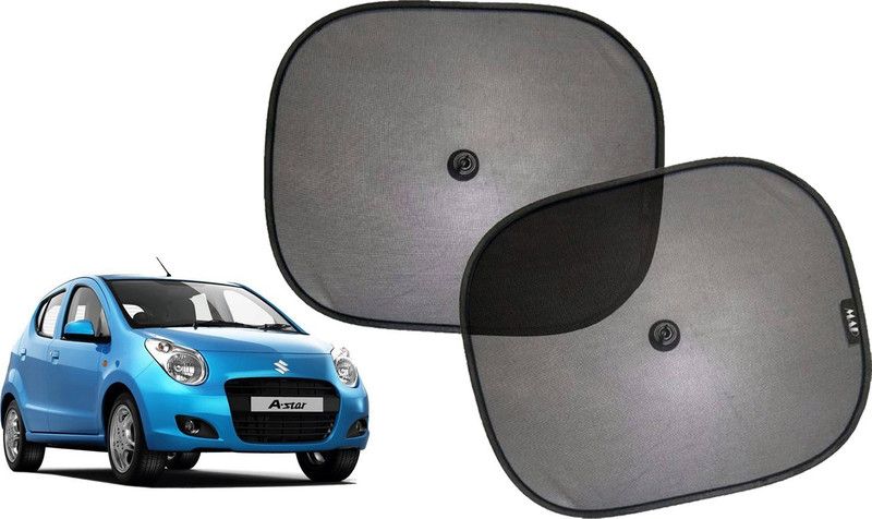Riderscart Side Window Sun Shade For Maruti Suzuki A-Star  (Black)