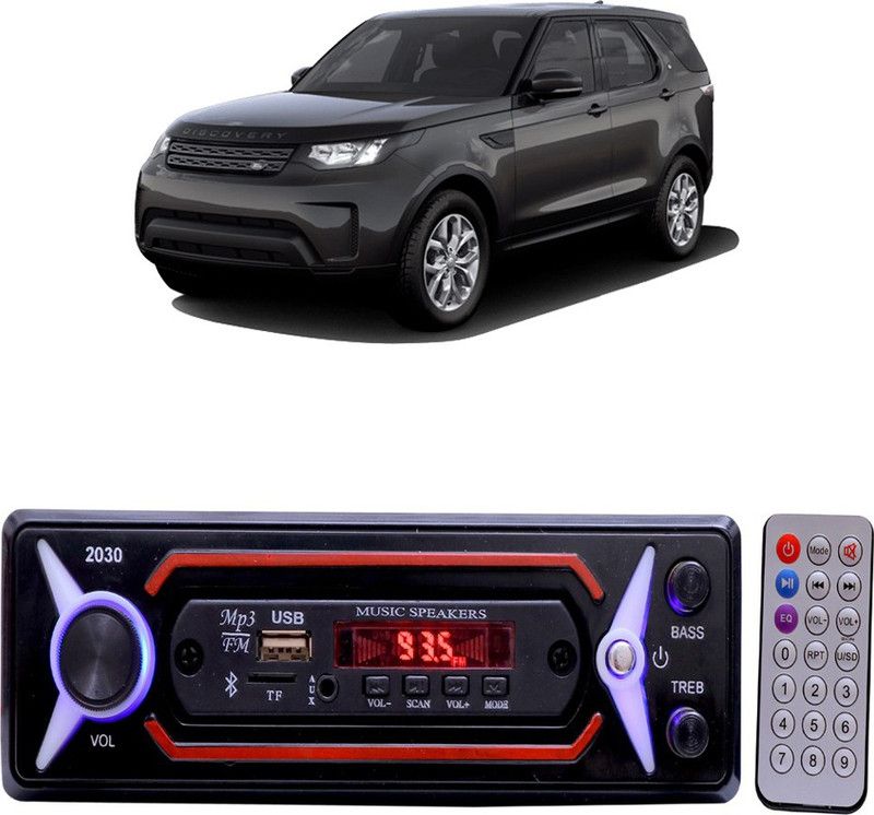 JBRIDERZ JB-2030 Red BLUETOOTH/USB/SD/AUX/FM/MP3 Car Stereo ( Single Din) B-244 Car Stereo  (Single Din)