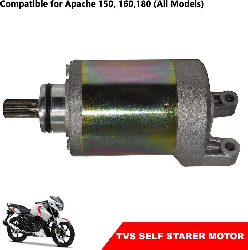 DESIKARTZ Self Starter Motor Assembly Compatible for (All Models) Vehicle Starter Motor
