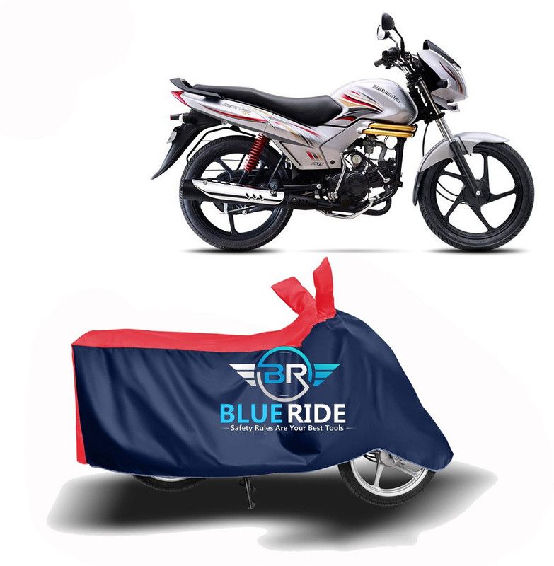 BLUERIDE Two Wheeler Cover for Mahindra  (Centuro NXT, Red, Blue)