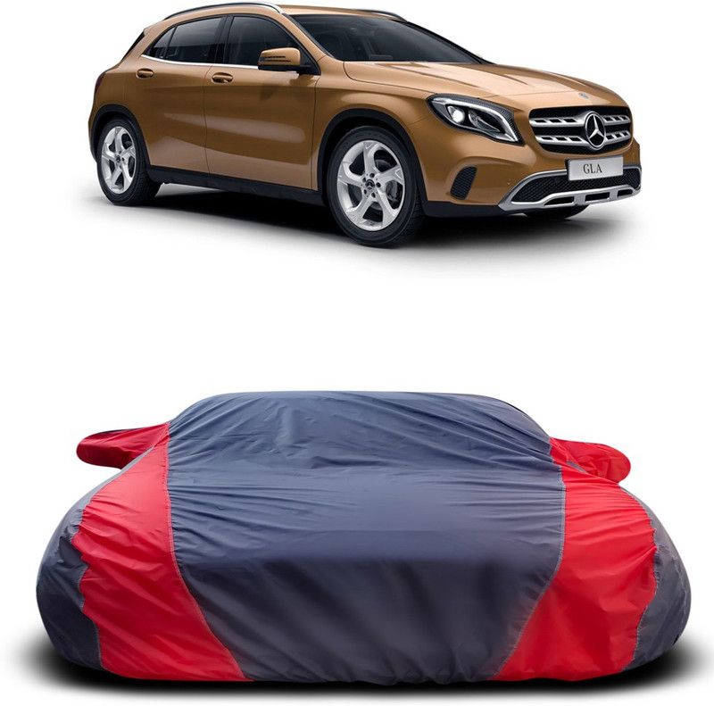 Ascension Car Cover For Mercedes Benz 2020 GLA (With Mirror Pockets)  (Grey, Red)