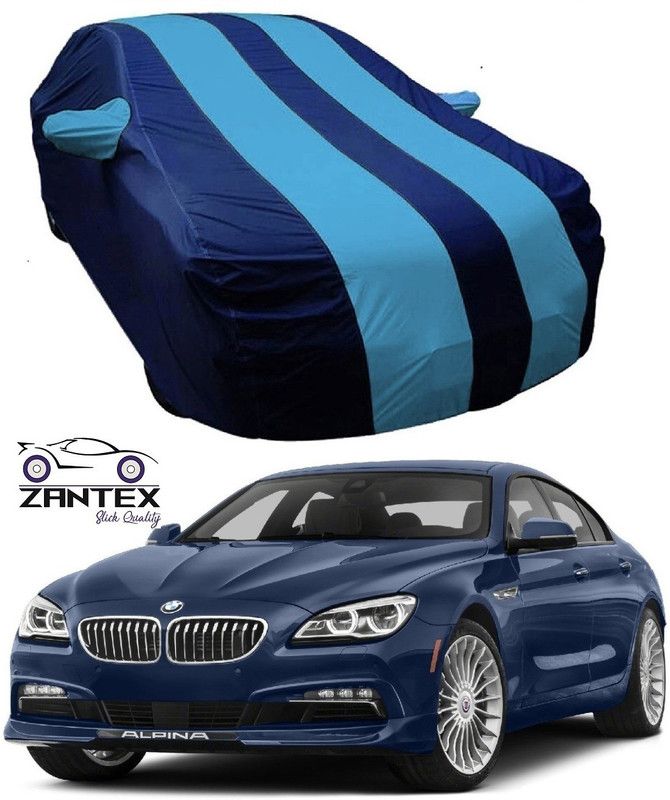 ZANTEX Car Cover For BMW Alpina B6 (With Mirror Pockets)  (Blue)