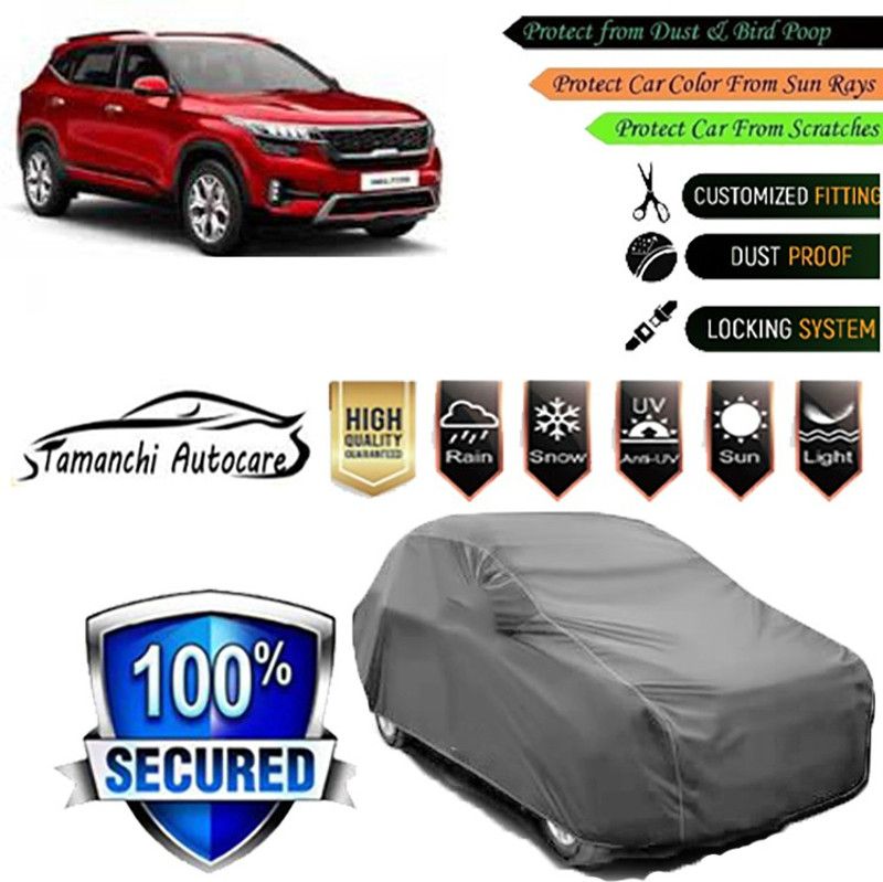 Tamanchi Autocare Car Cover For Kia Sonet  (Grey)