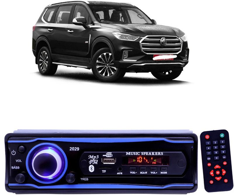 YUNEIK Blue Stereo-999 BLUETOOTH/USB/SD/AUX/FM/MP3 (BLUE & Black)Y-418 Car Stereo  (Single Din)
