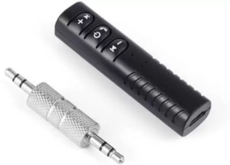 GUGGU v4.1 Car Bluetooth Device with Audio Receiver, Transmitter, 3.5mm Connector, MP3 Player  (Black)