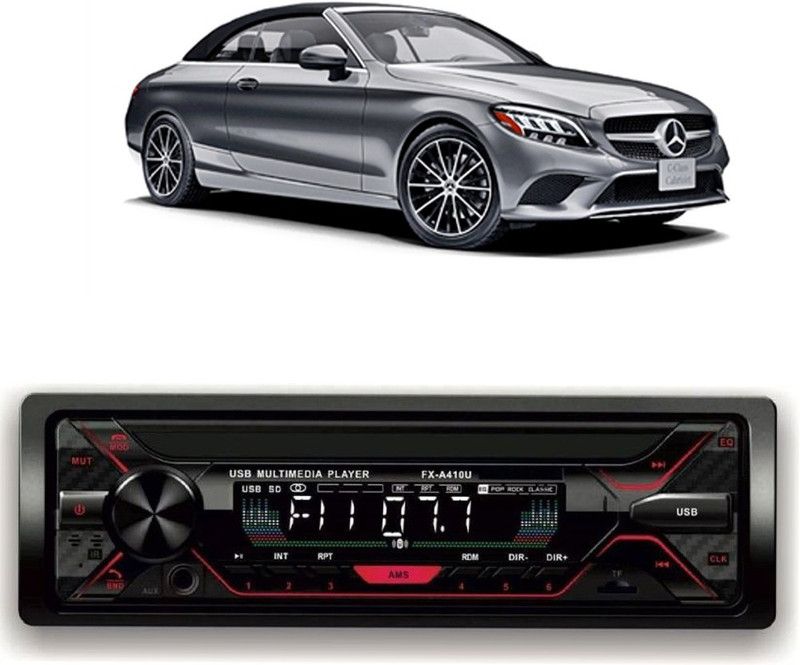 Purpleheart Car Stereo FX- A100U Car Stereo with Bluetooth, USB, SD Card , Aux P-367 Car Stereo  (Single Din)
