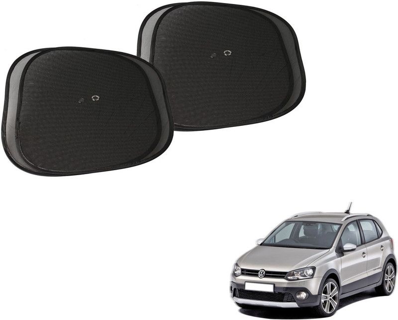 AUTYLE Side Window, Rear Window Sun Shade For Volkswagen Polo Cross  (Black)