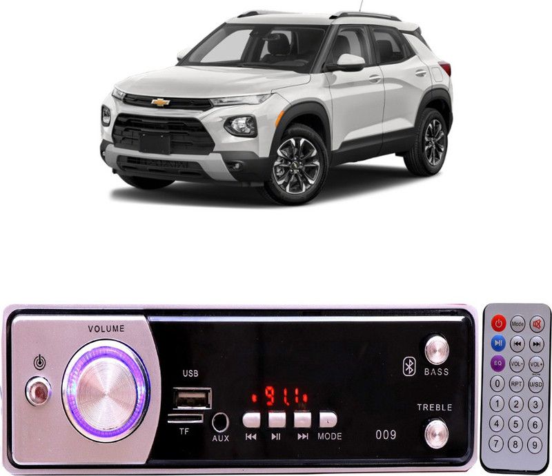Genipap Silver009 BLUETOOTH/USB/SD/AUX/FM/MP3 Car Stereo ( Single Din) -94 Car Stereo  (Single Din)