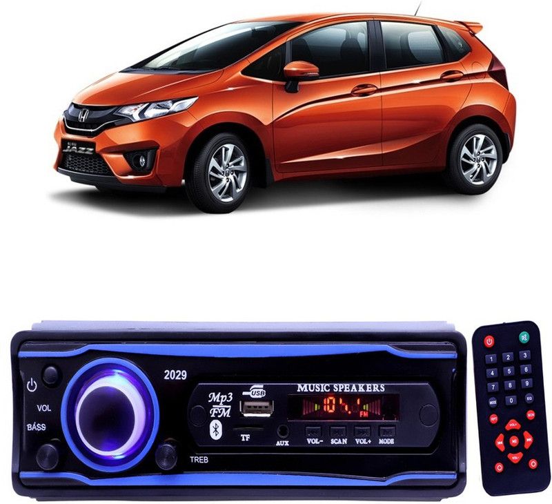 YUNEIK Blue 2029 USB/AUX/SD/BLUETOOTH/FM/MP3 BOOM MASTER STANDARD- Y 162 Car Stereo  (Single Din)