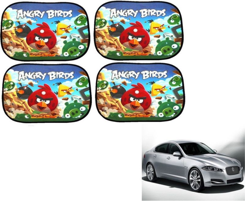 MOCKHE Side Window Sun Shade For Jaguar XFS  (Multicolor)
