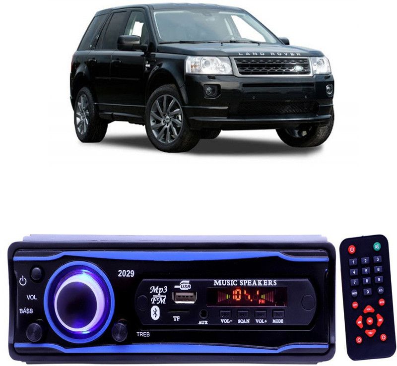 YUNEIK Blue 2029 USB/AUX/SD/BLUETOOTH/FM/MP3 BOOM MASTER STANDARD- Y 247 Car Stereo  (Single Din)