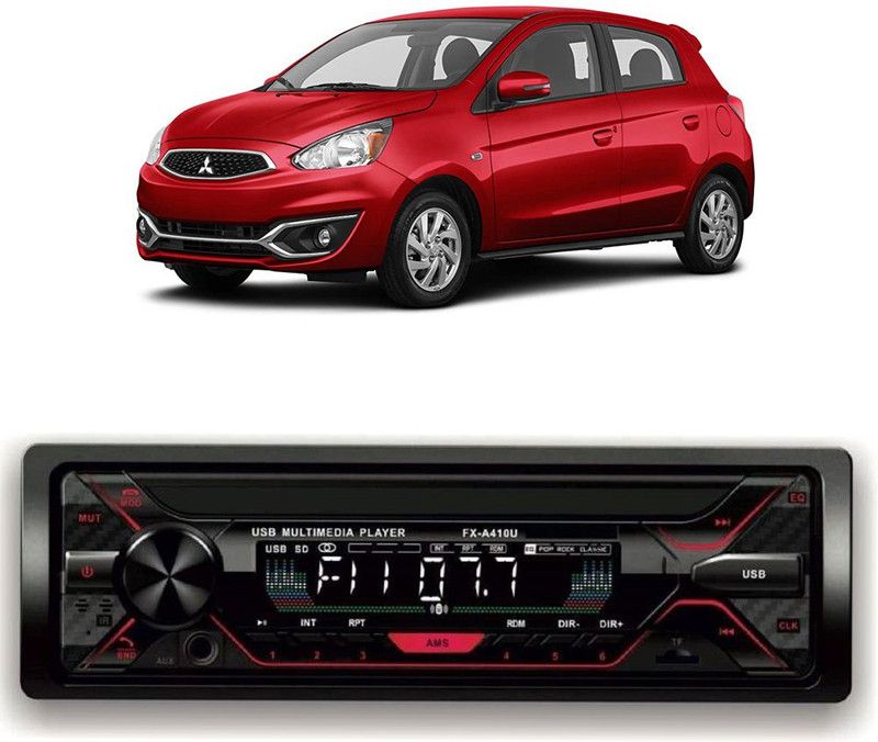 Purpleheart Car Stereo FX- A100U Car Stereo with Bluetooth, USB, SD Card , Aux P-427 Car Stereo  (Single Din)